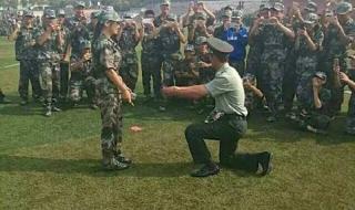 潍坊军训跳舞事件