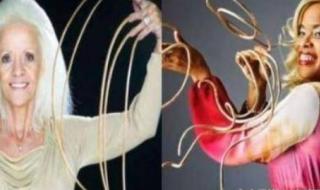 女子剪掉全球最长指甲 女子剪掉全球最长指甲